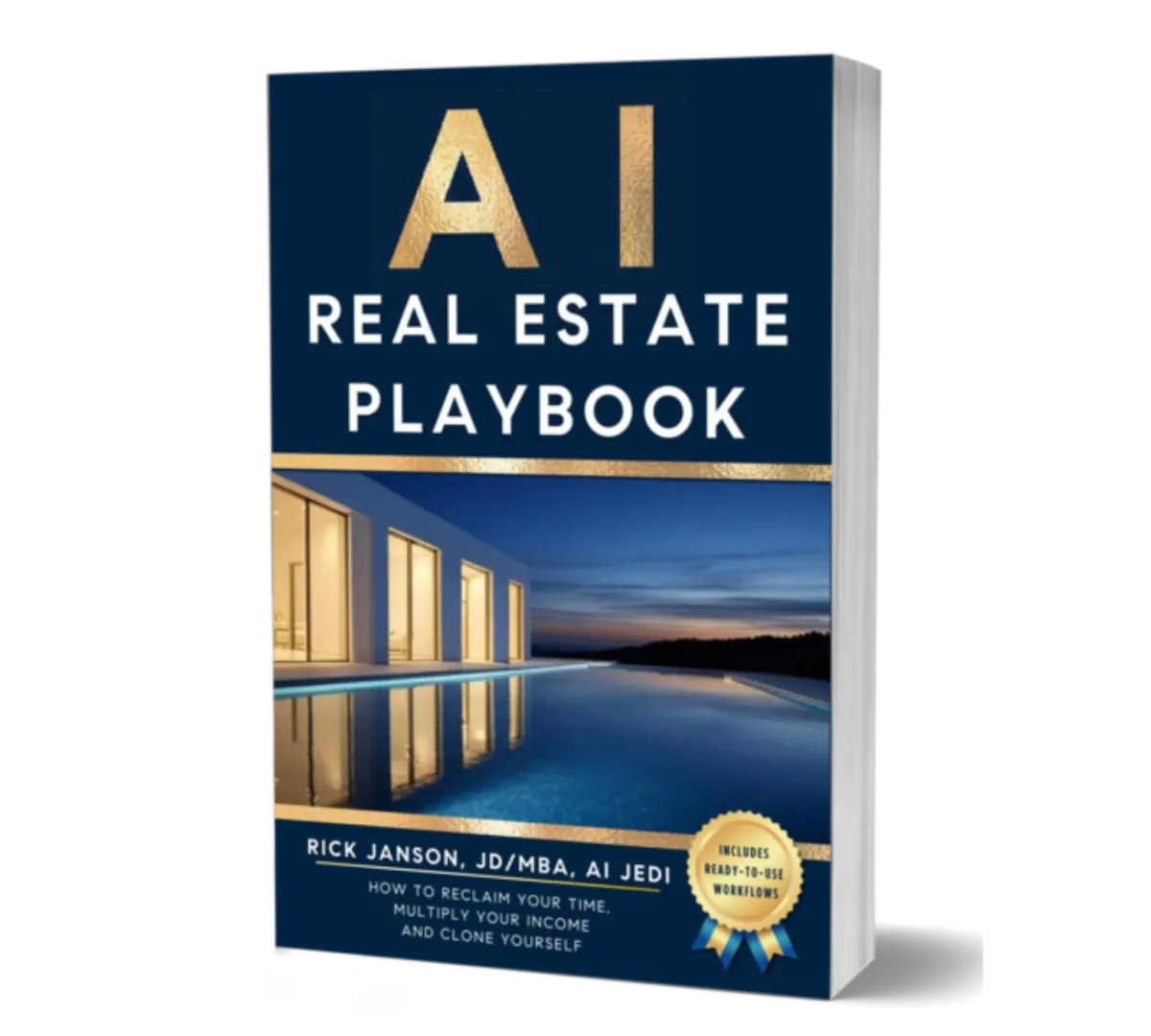 AI Real Estate Playbook by Rick Janson - book cover