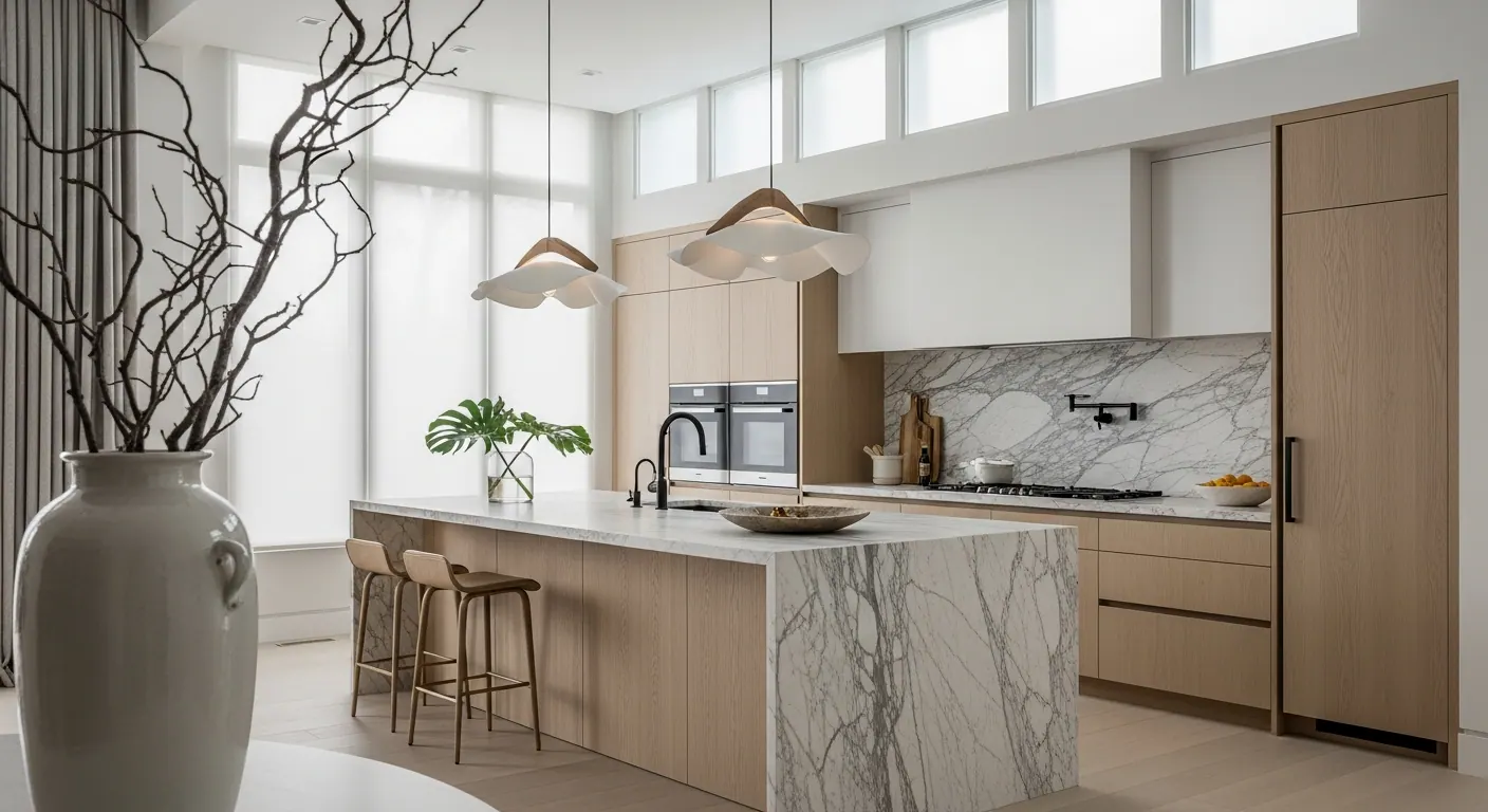 Light-filled luxury home interior representative of the Denver buyer market in Denver